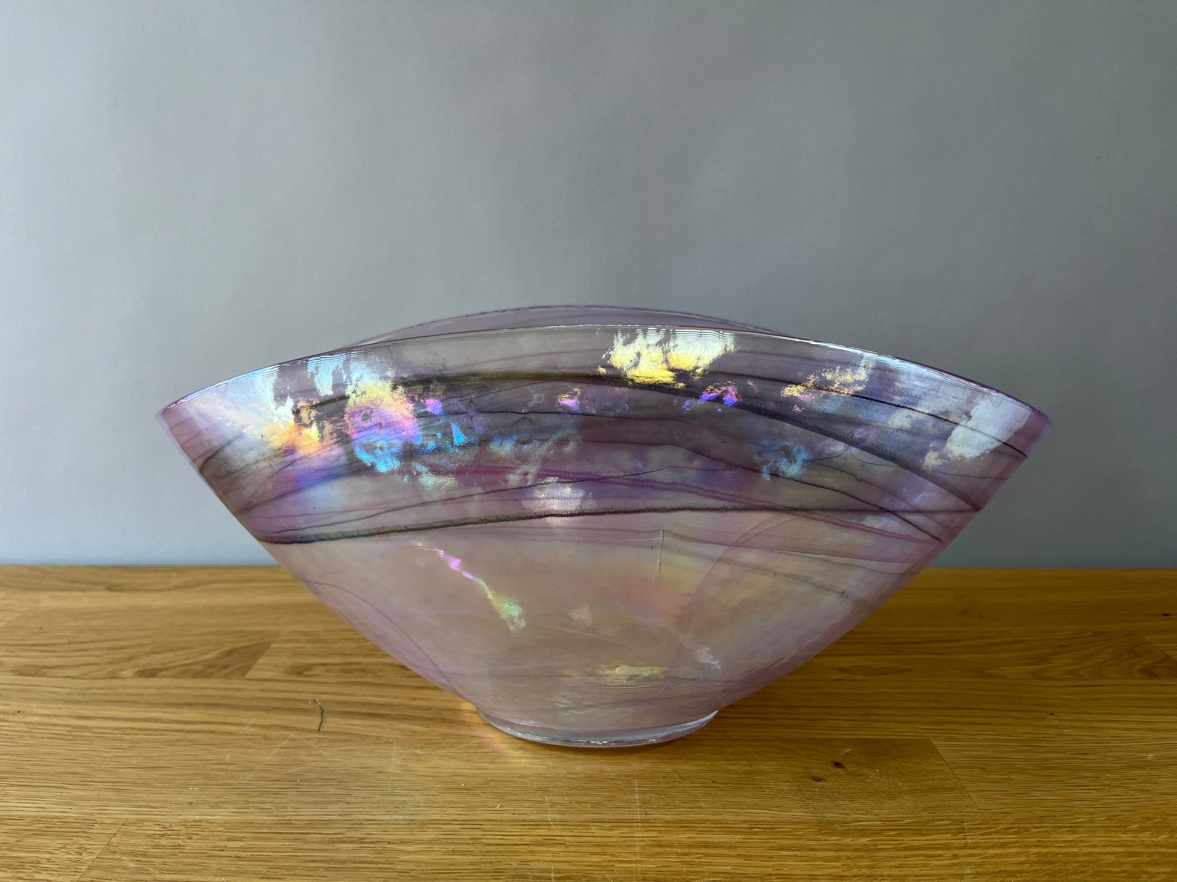 Pink Glass Bowl