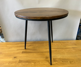 Wood Three Leg Side Table