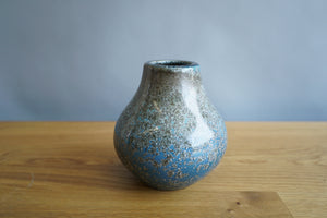 Blue Speckled Vase