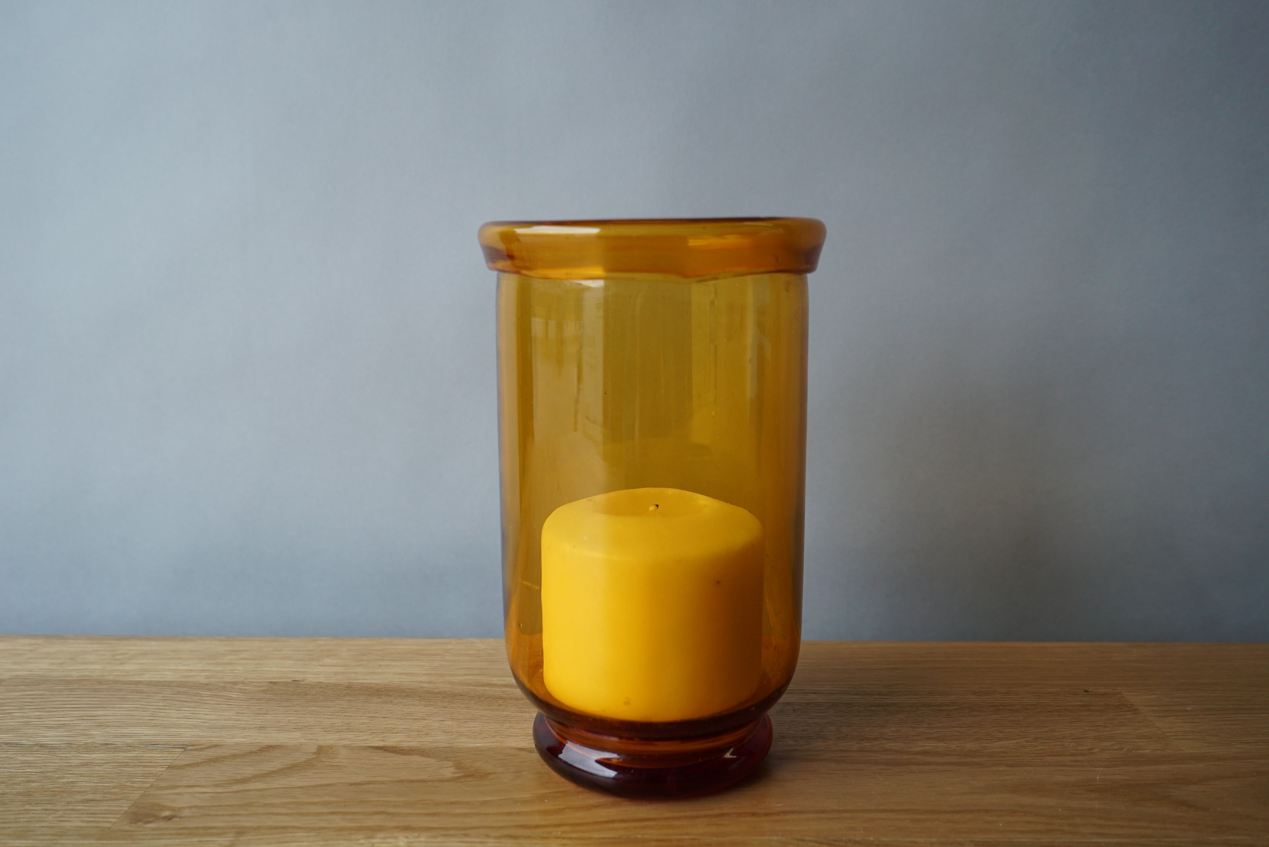 Orange Candle Holder