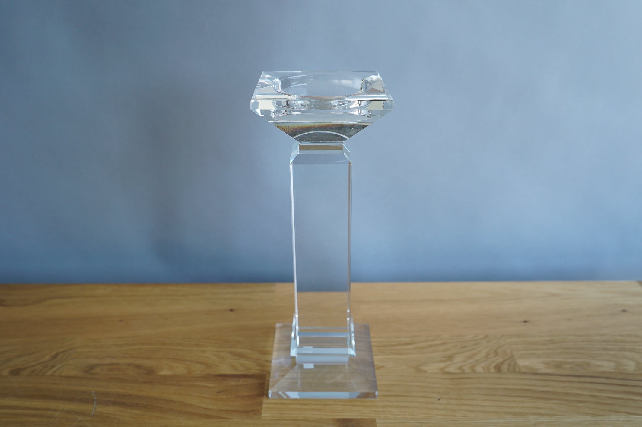 Glass Candle Stick Large