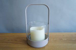 Candle and Holder