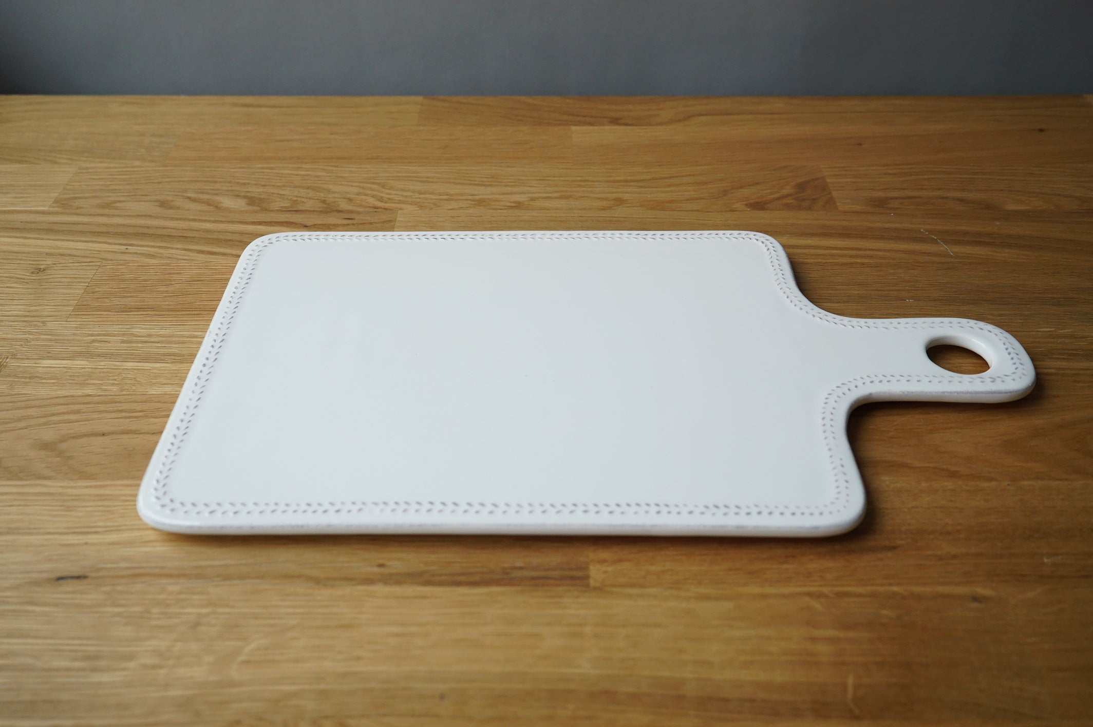 White Serving Board