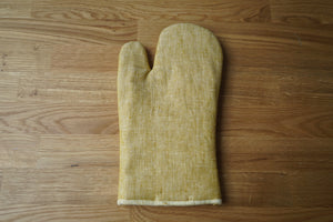 Yellow Oven Mitt