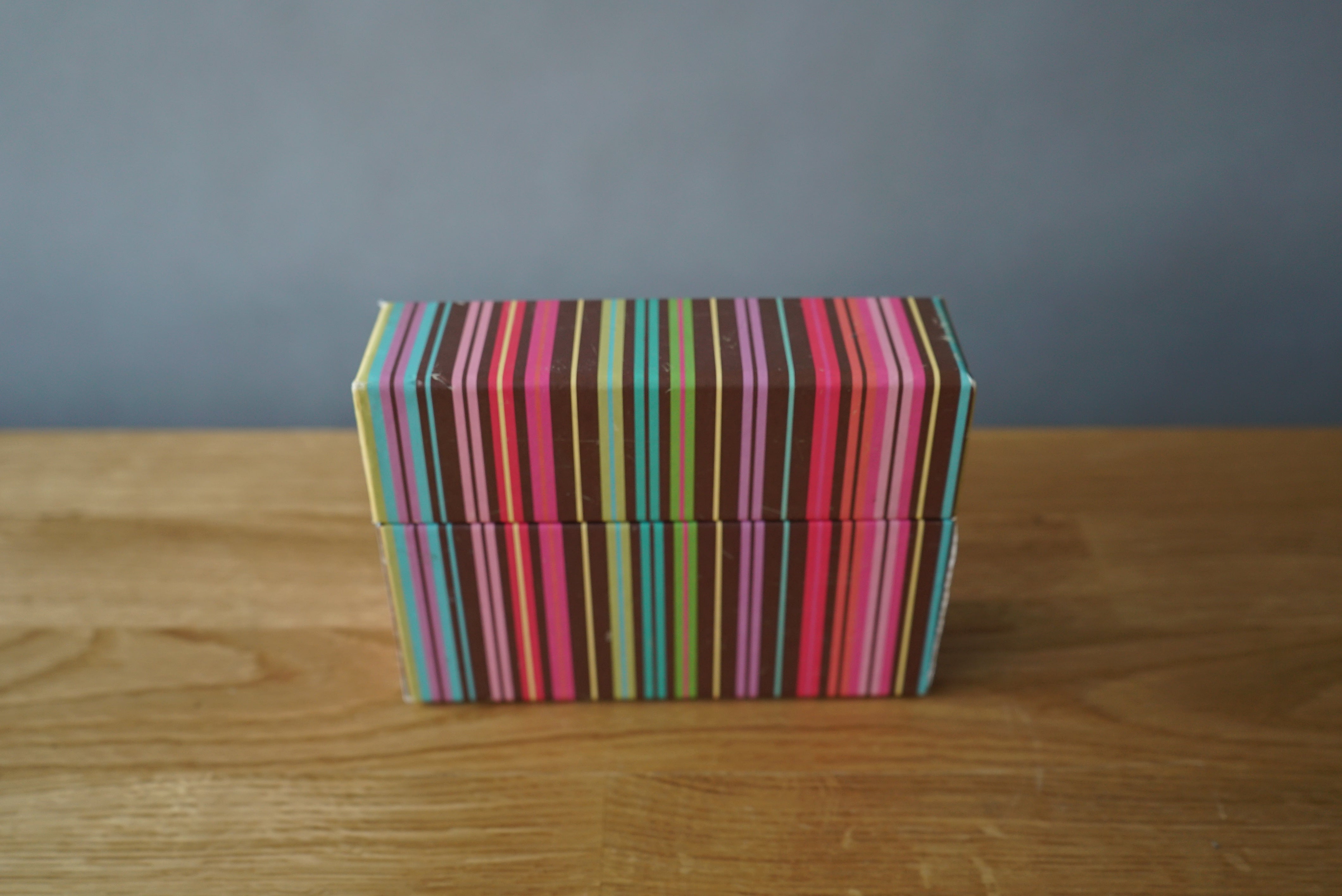 Striped Box