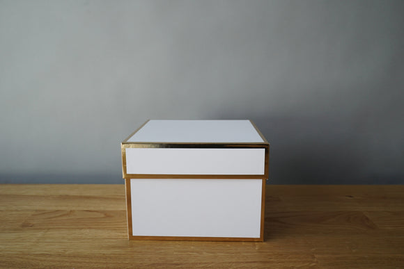 White and Gold Box