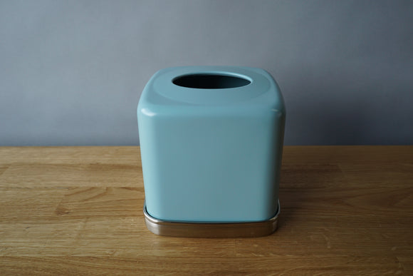 Blue Bath Set- tissue box