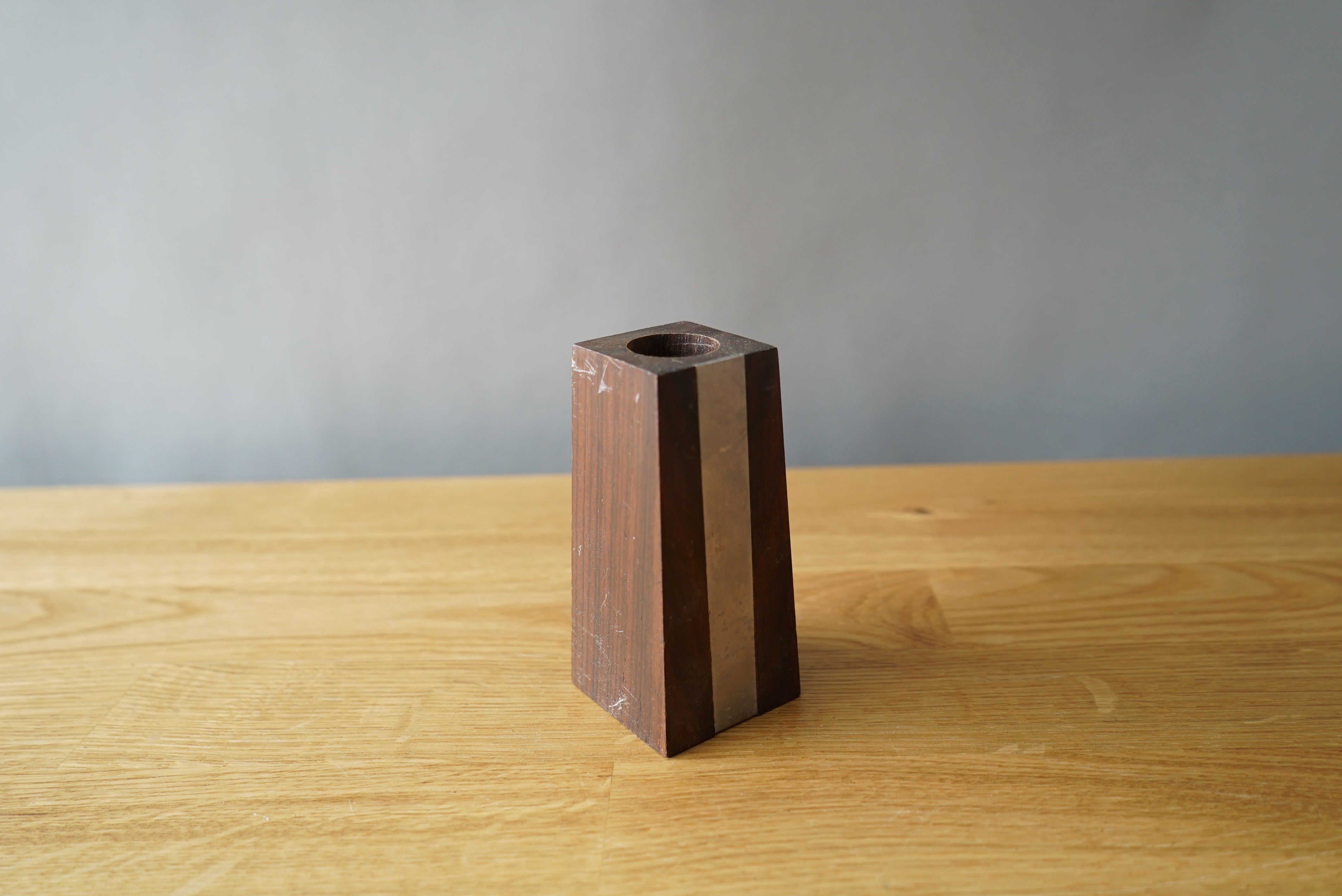 Brown Candle Holder