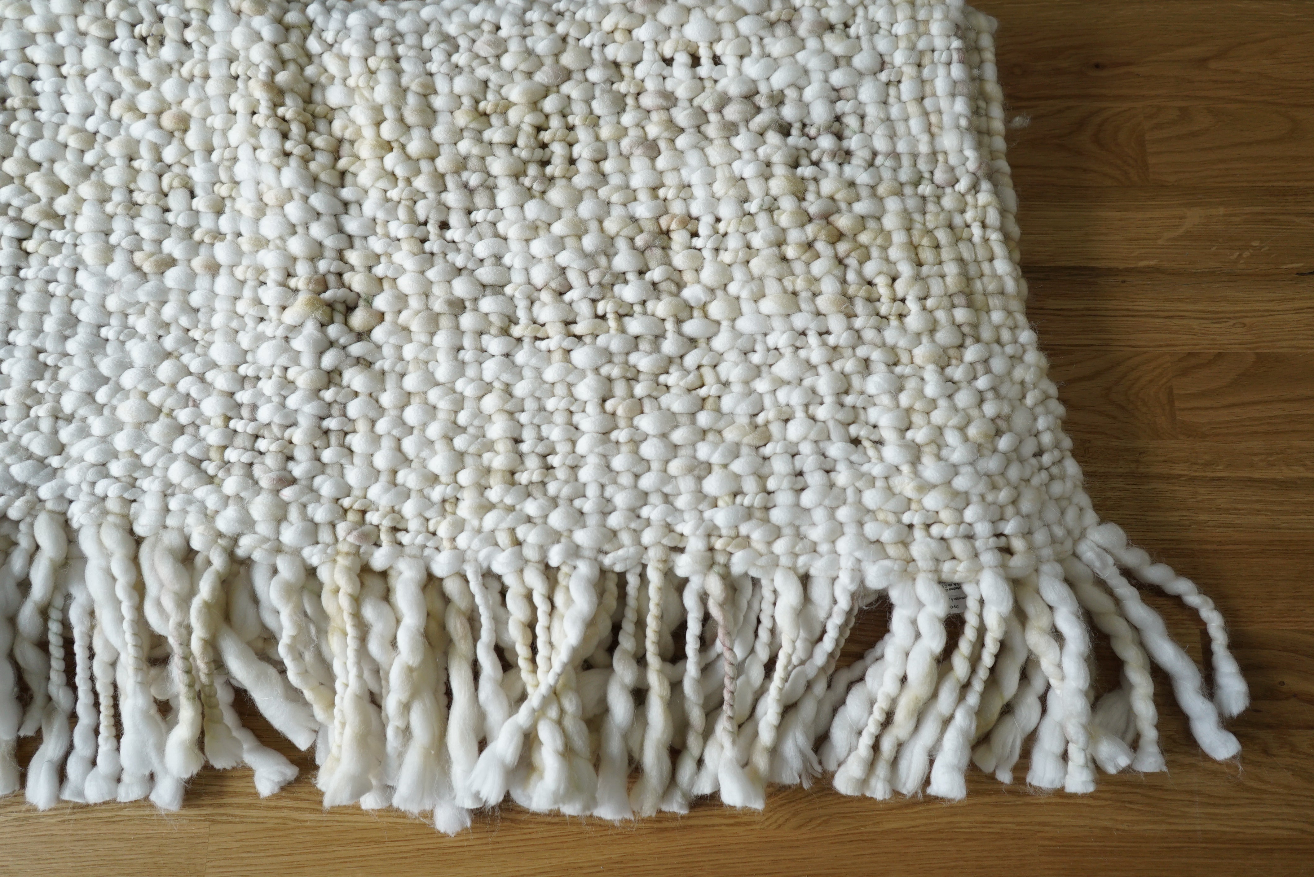 Basketweave Throw Blanket