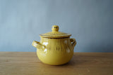 Yellow Dish with Lid