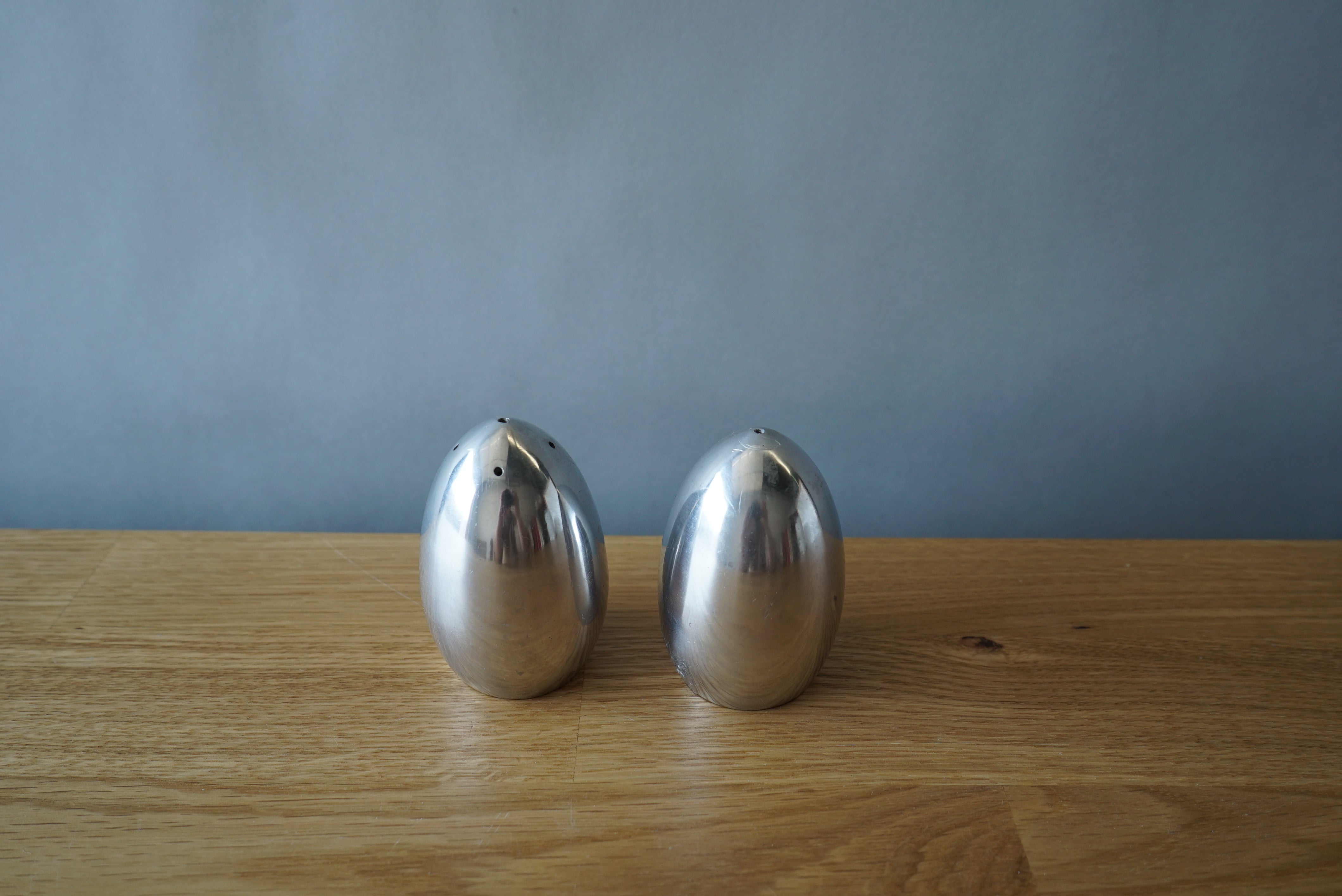Silver Salt and Pepper Shakers