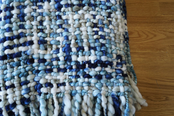 Basketweave Throw Blanket