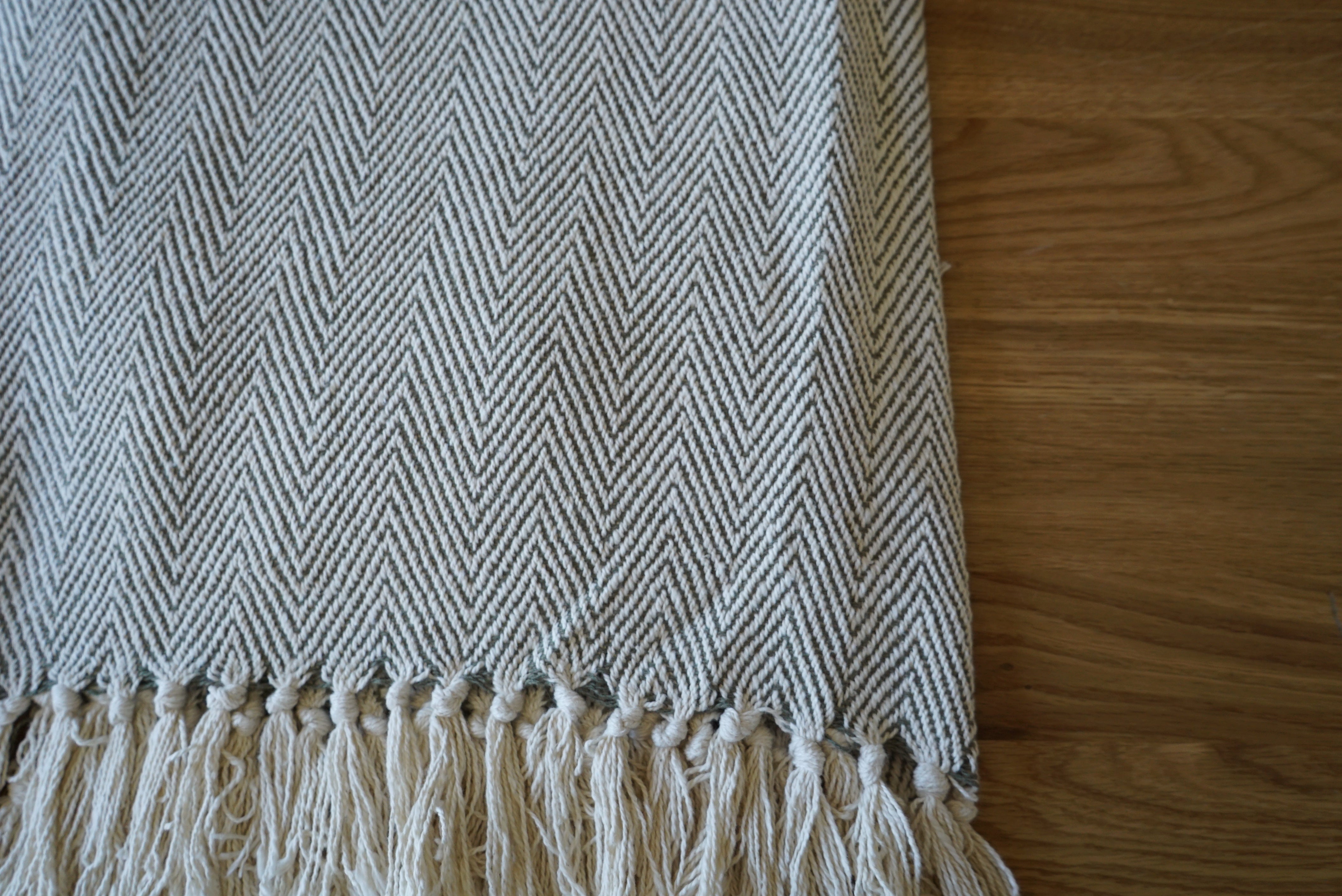 Herringbone Throw Blanket