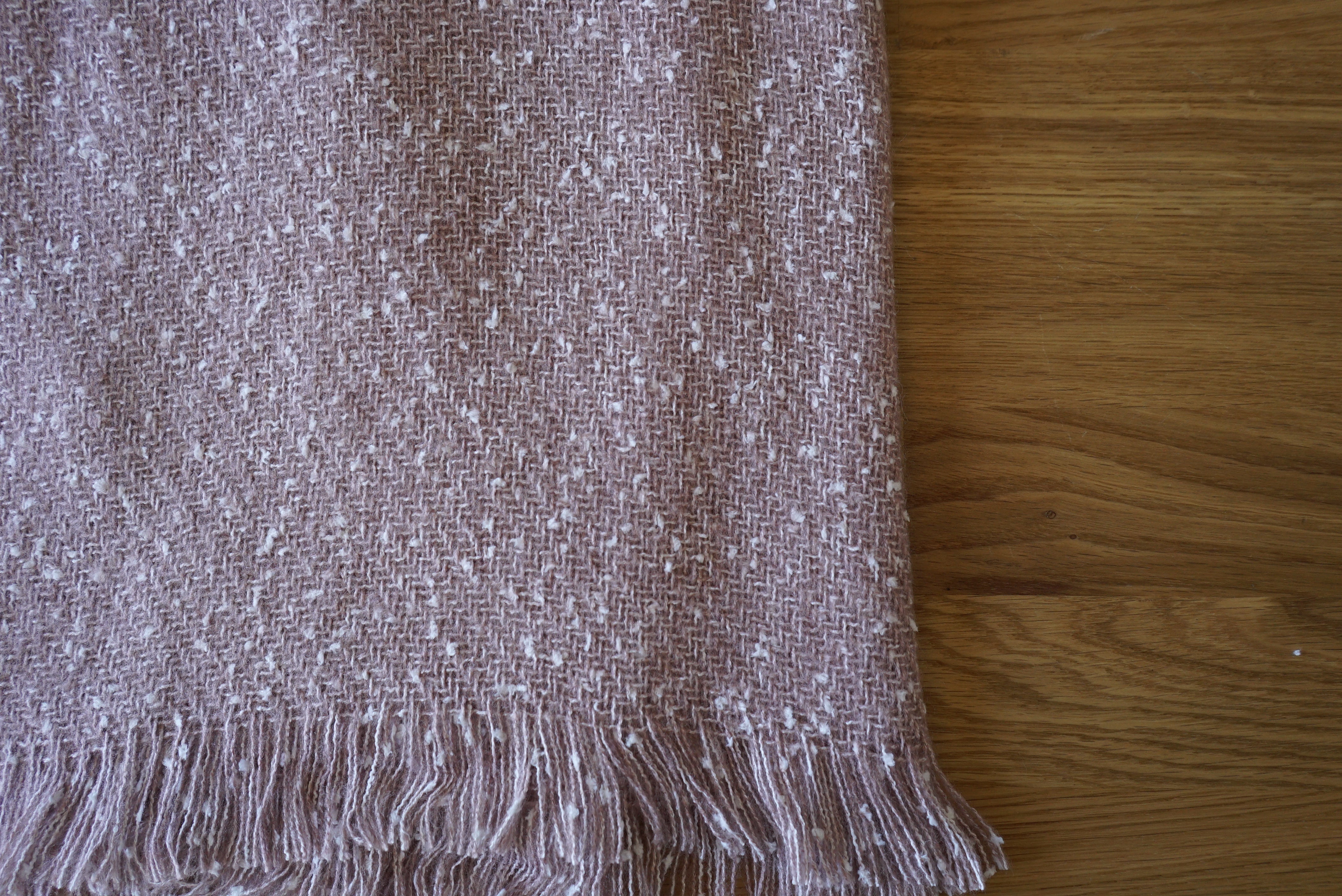 Pink Throw Blanket