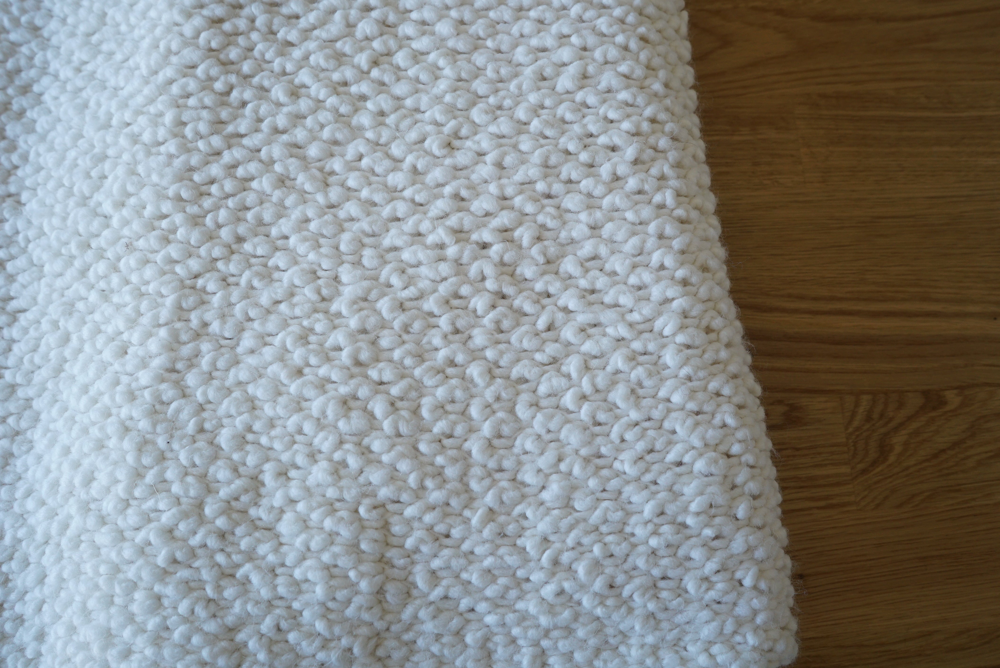 White Throw Blanket
