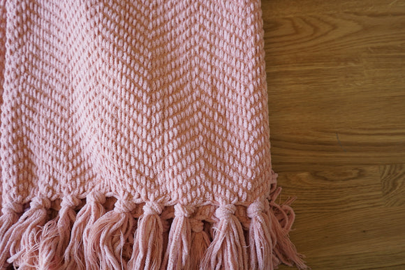 Pink Throw Blanket