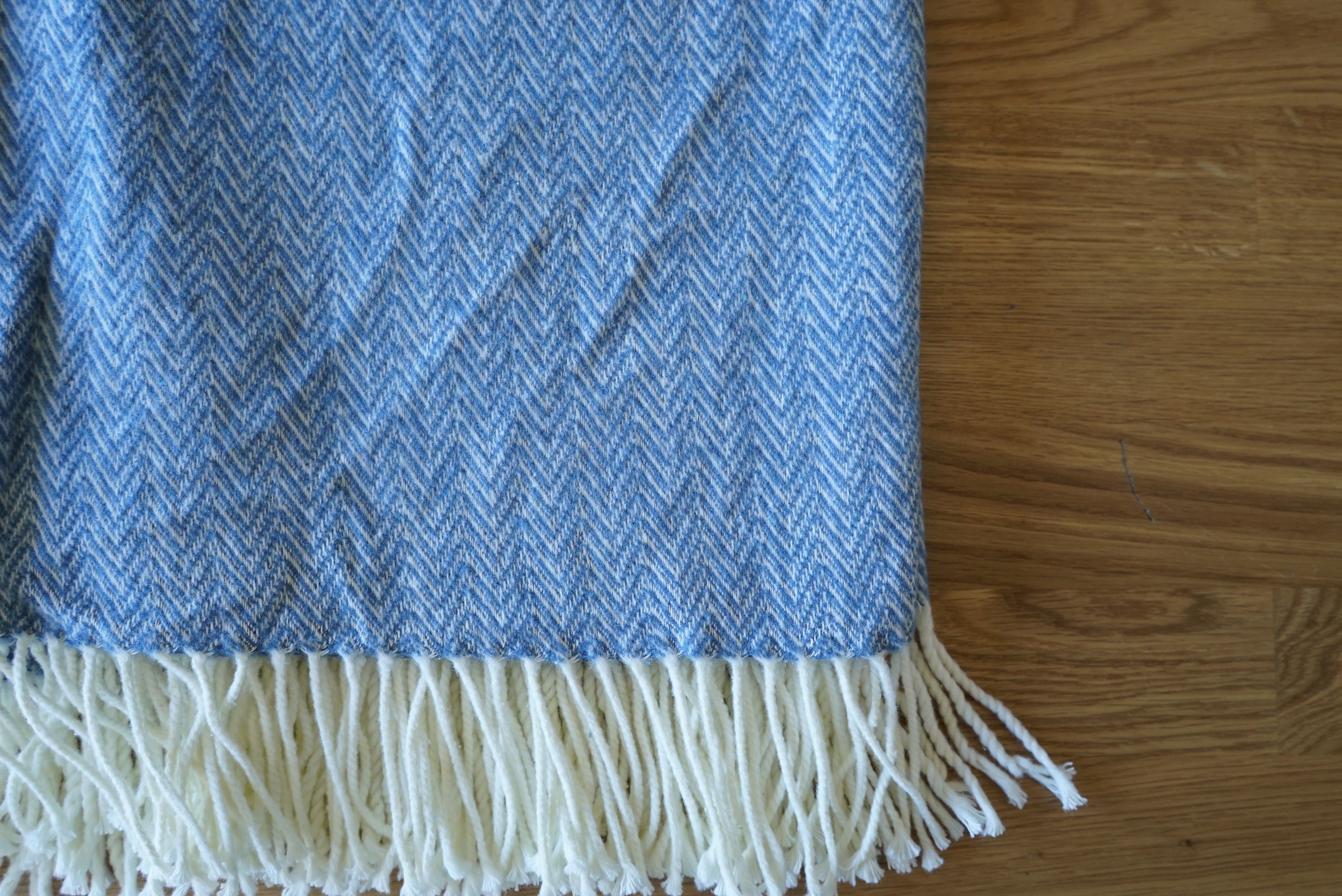 Herringbone Throw Blanket