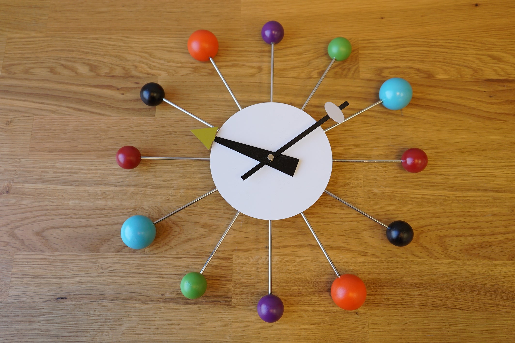 Multicoloured Clock