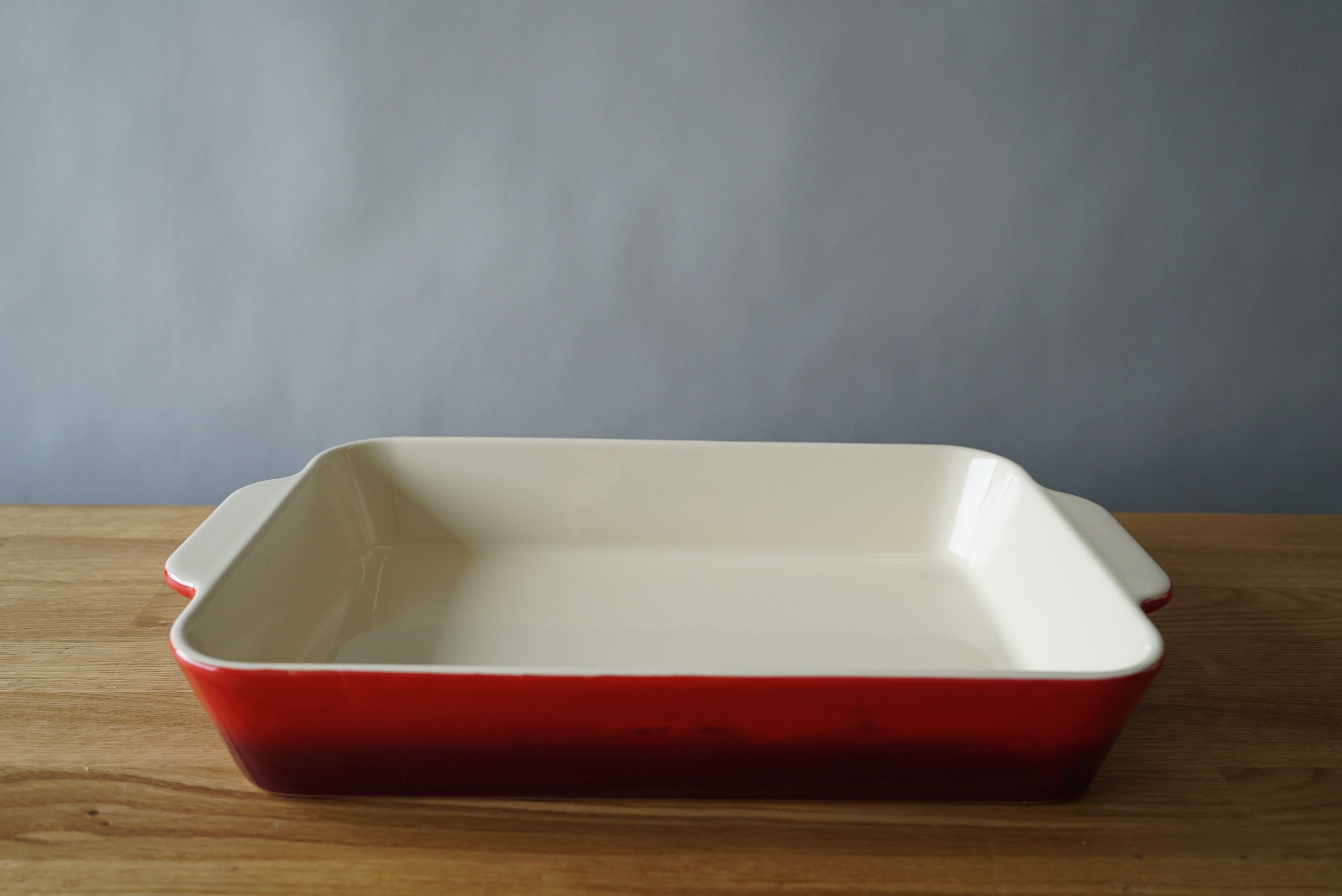 Large Red Lasagna Dish