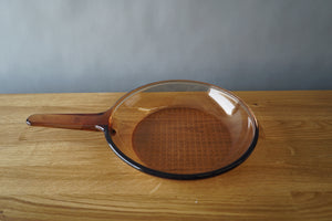 Orange Glass Pan