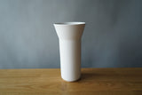 White Tapered Vase