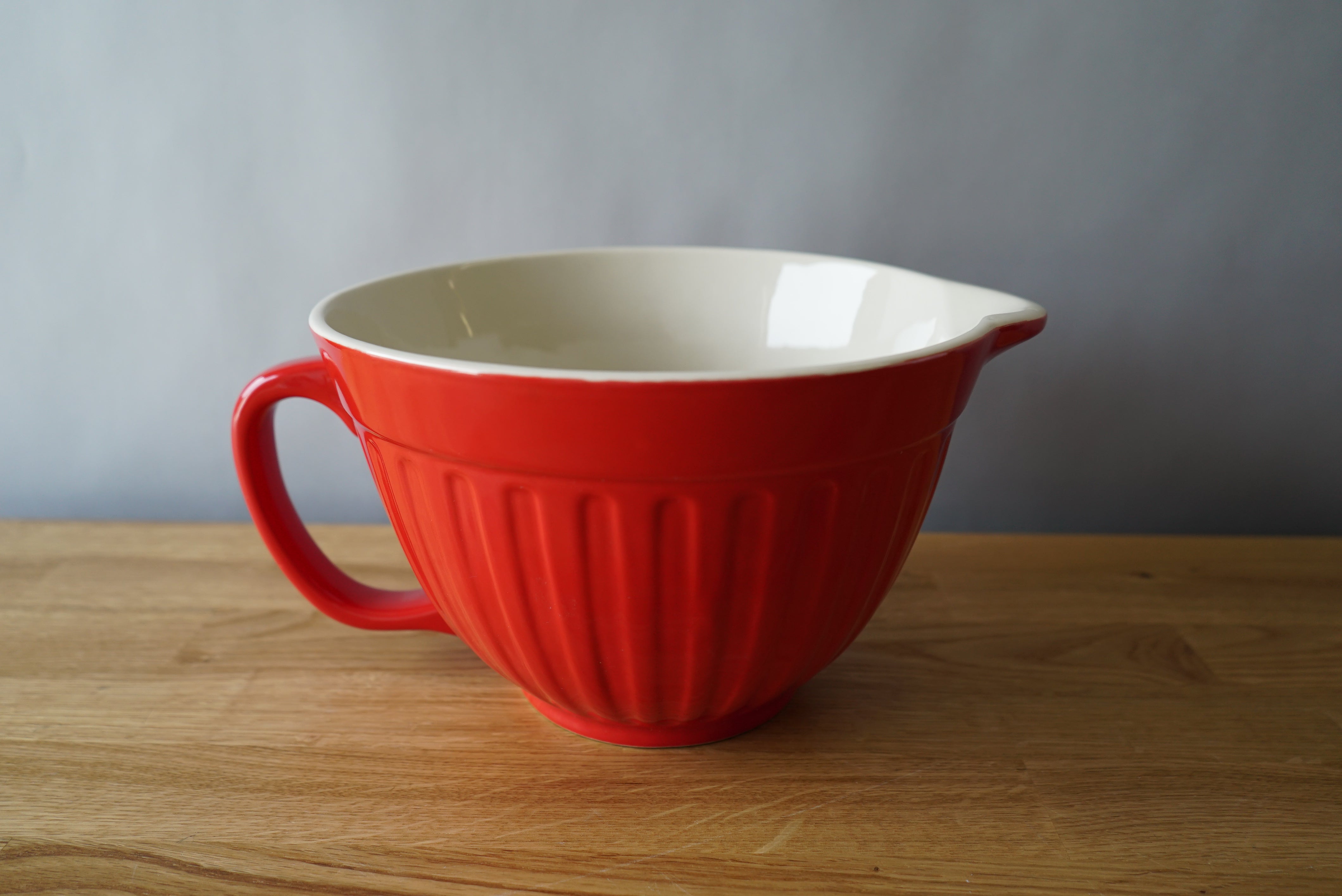 Red Mixing Bowl