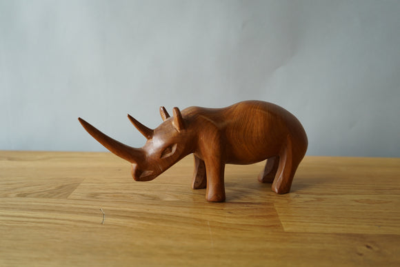 Wooden Rhinoceros