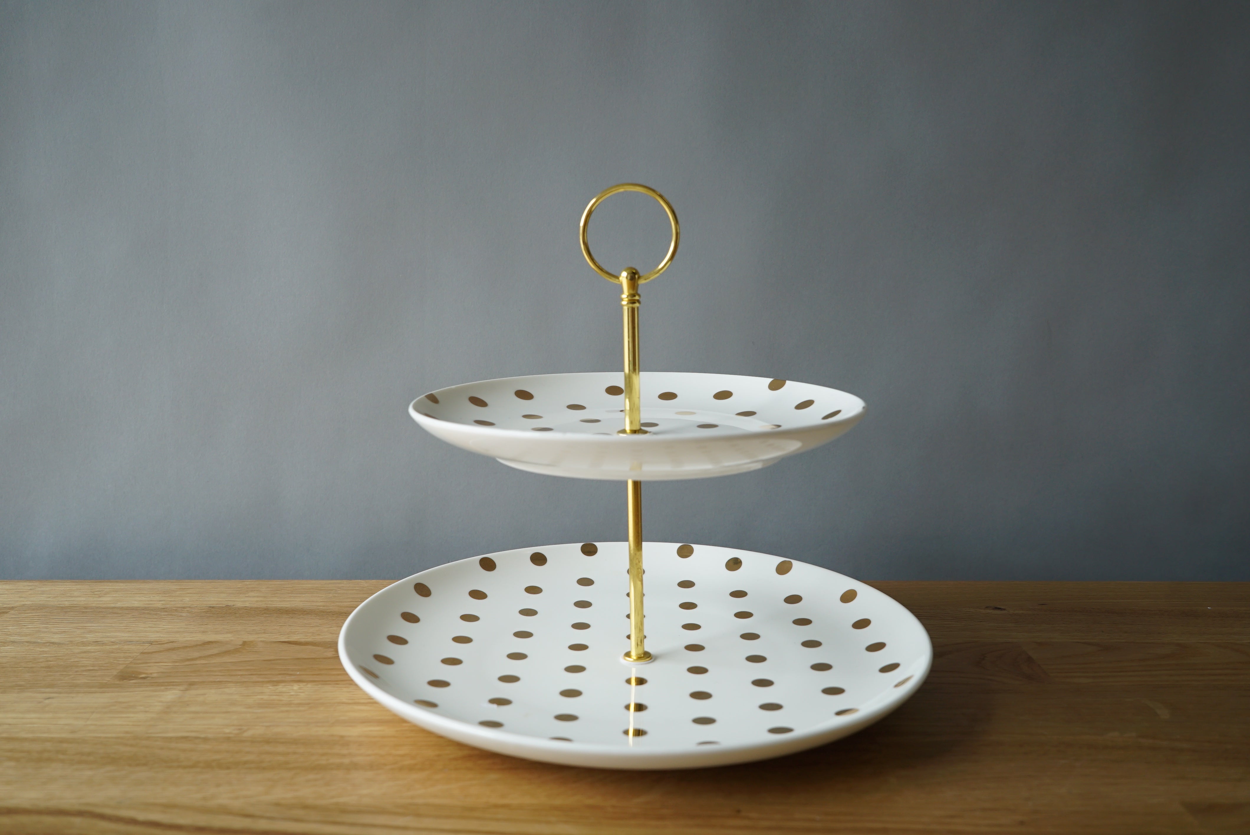 Two Tiered Dessert Tray