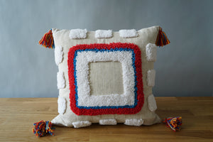 Multicoloured Square Pillow
