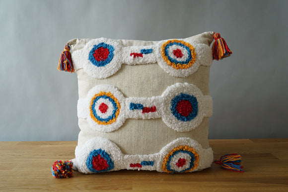 Multicoloured Circles Pillow