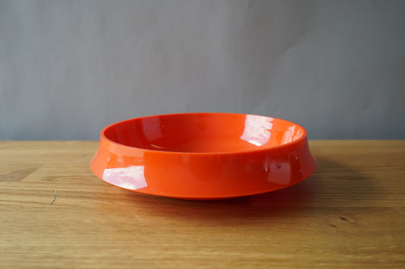 Orange Serving Bowl