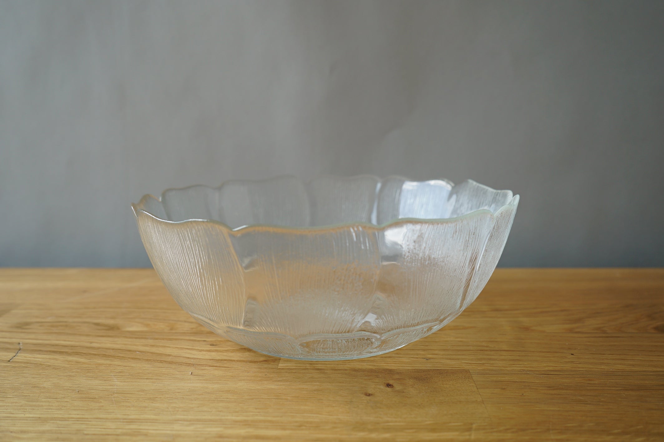 Glass Fruit Bowl