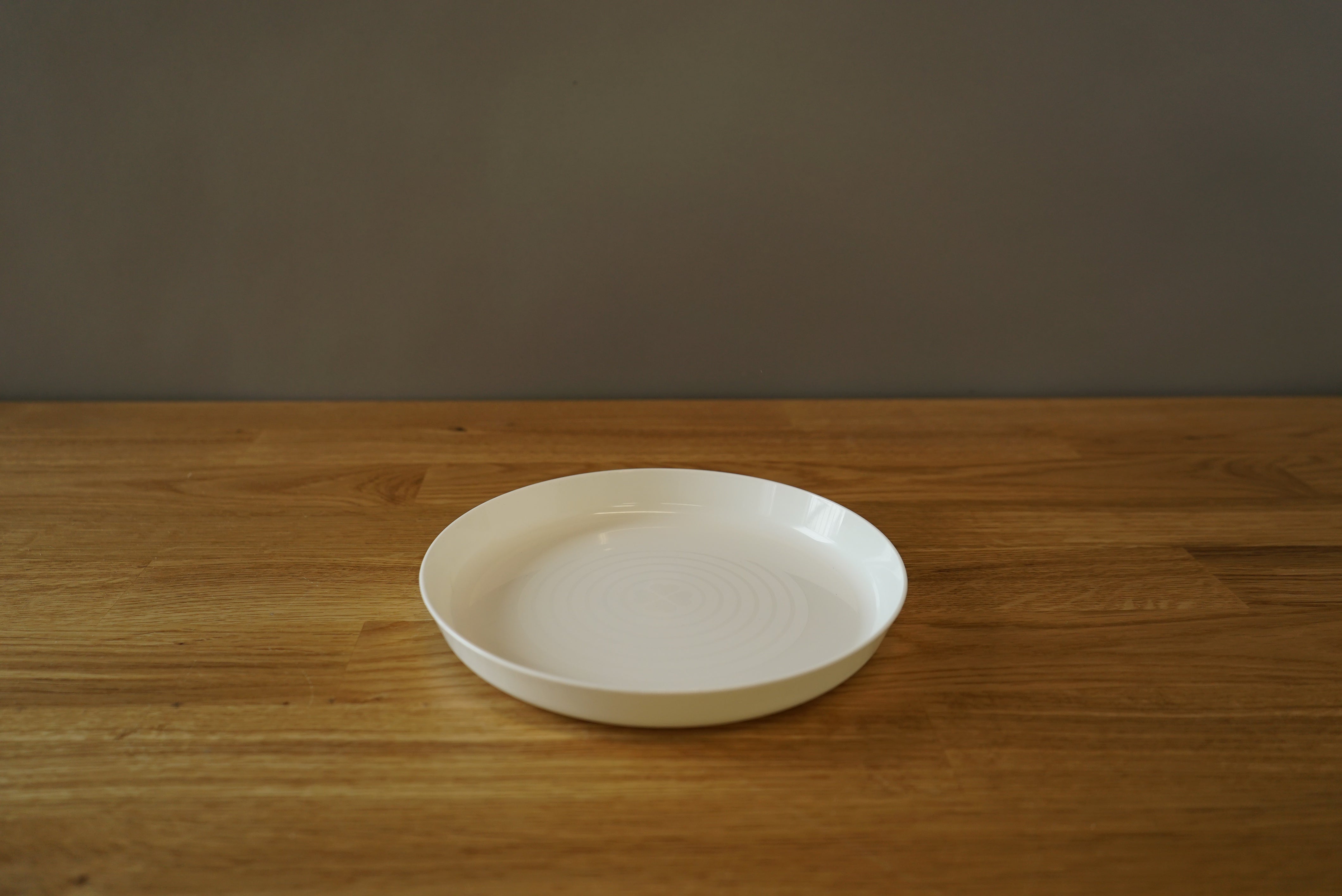 Child Plate - White