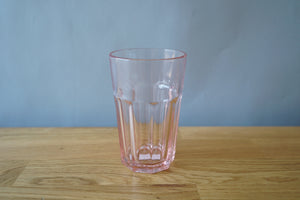 Pink Water Glass