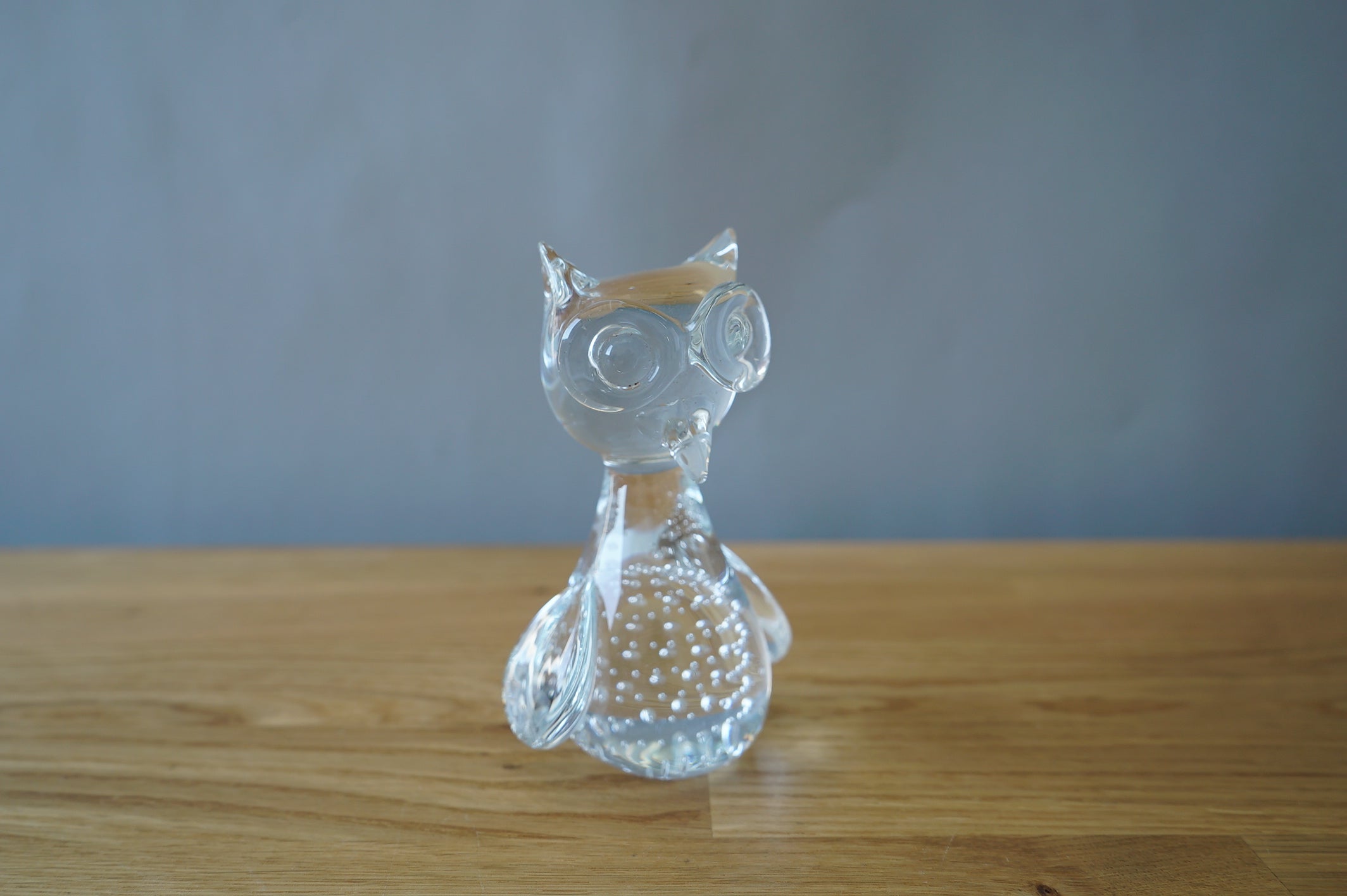 Glass Owl Figurine