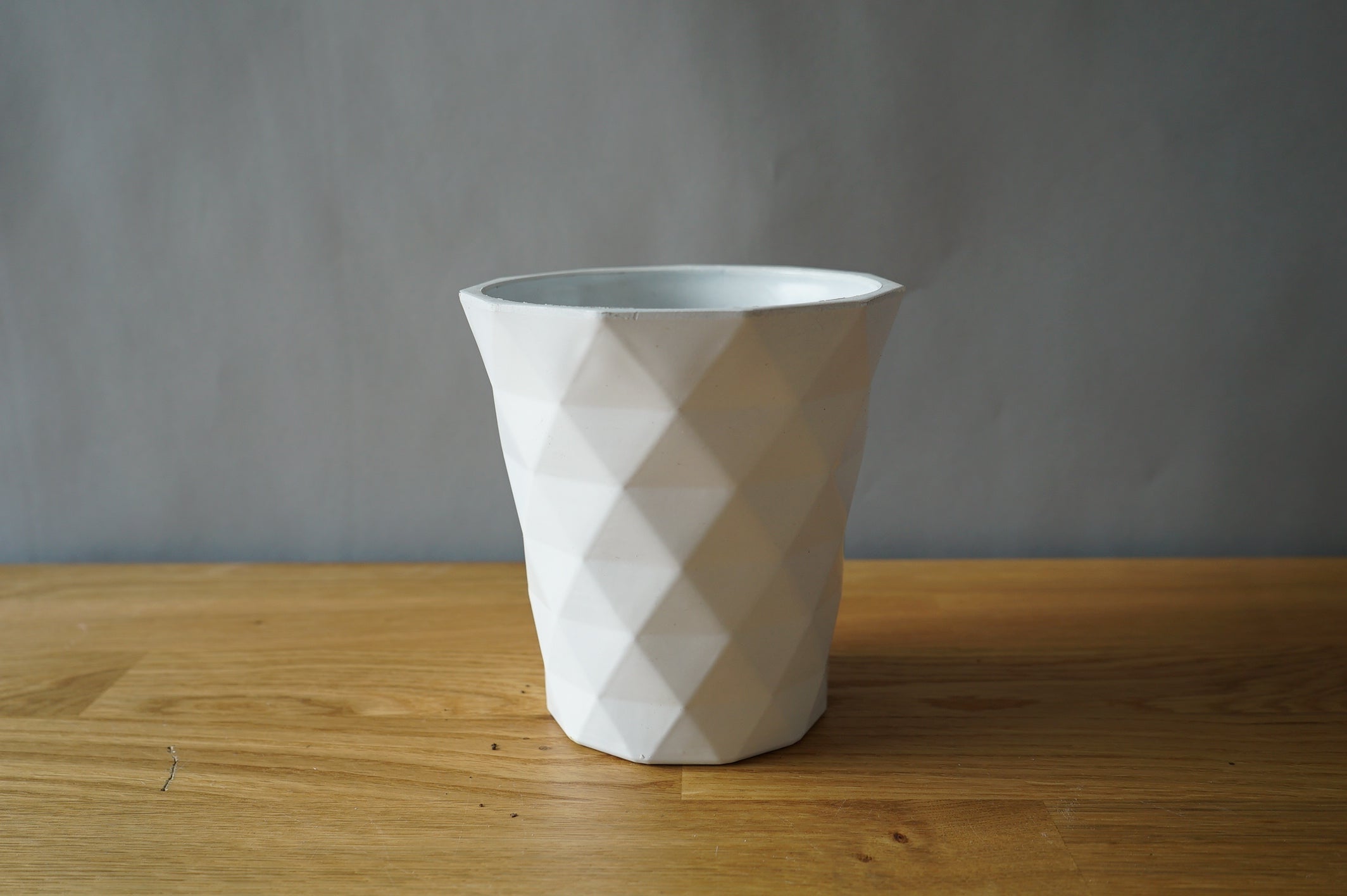 White Plant Pot