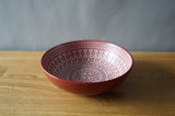 Red Serving Bowl