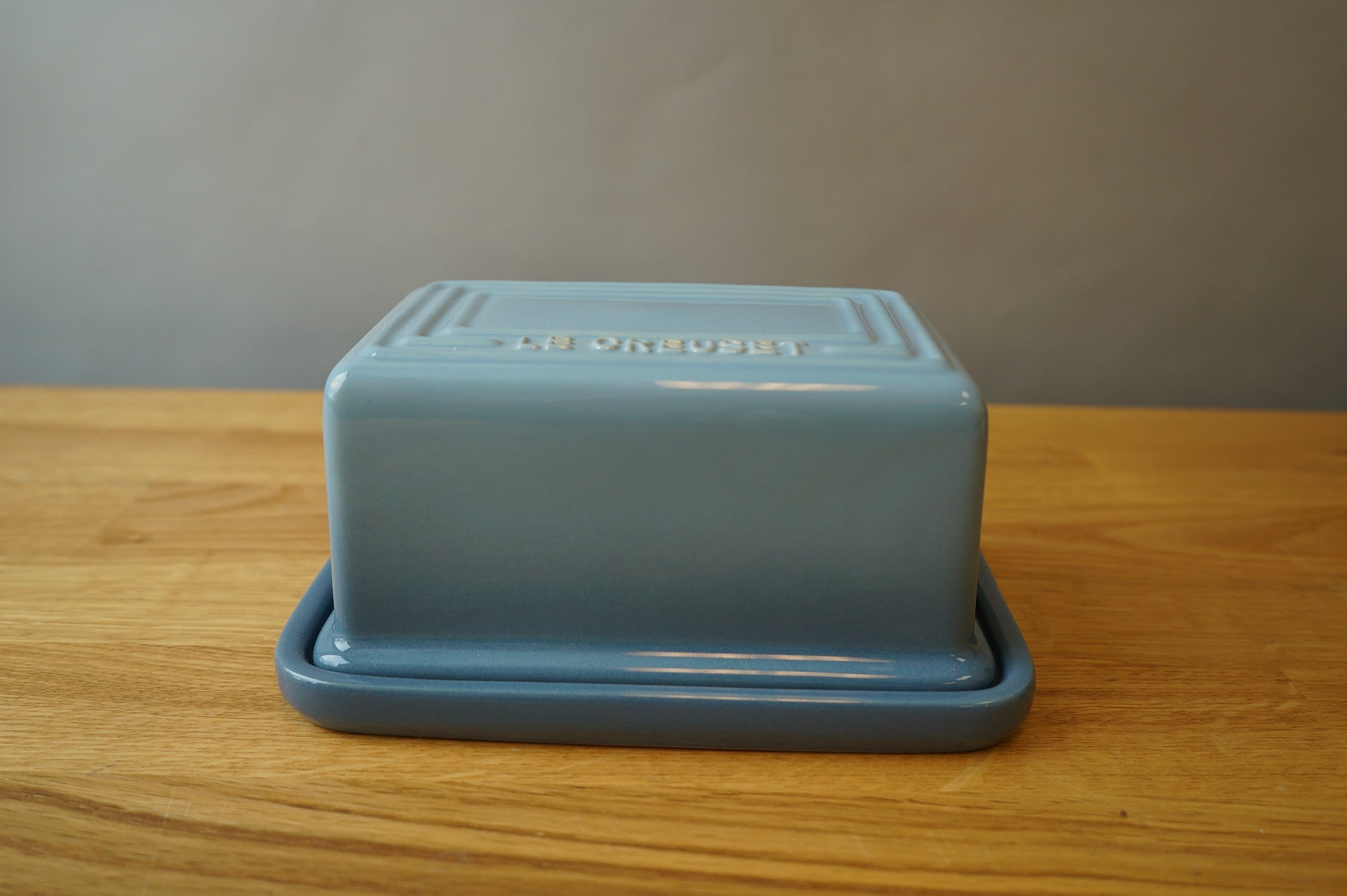 Blue Butter Dish