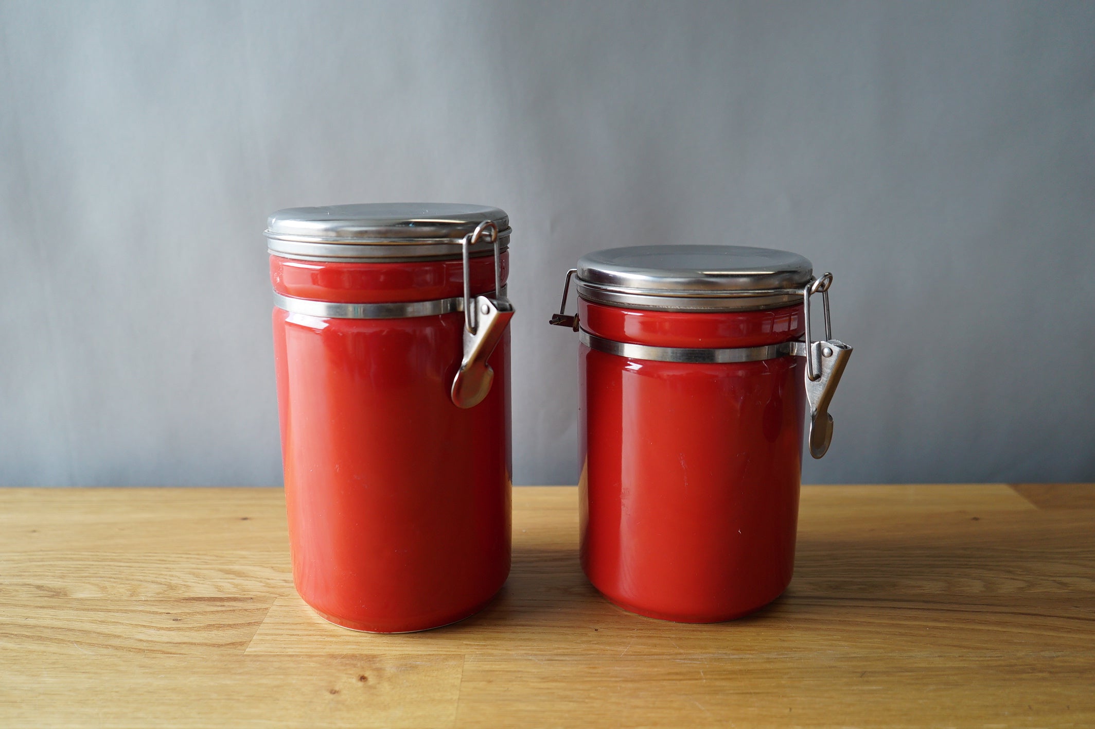 Red Canister Set