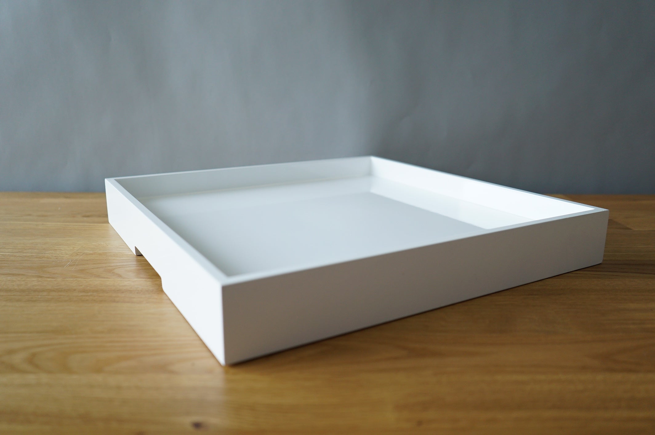 White Gloss Tray