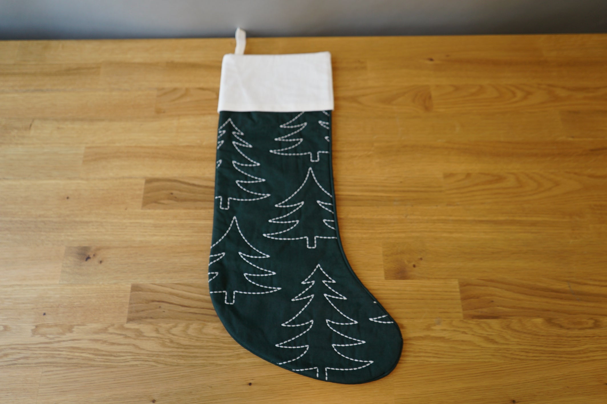 Green Tree Stocking