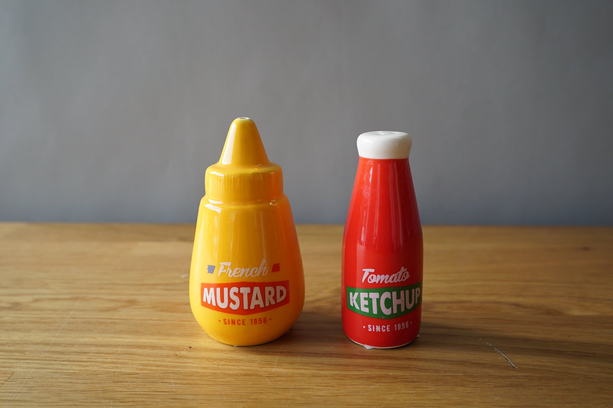 Condiment Salt and Pepper Shakers