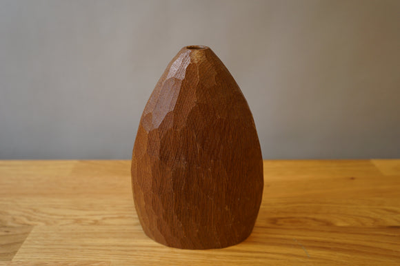 Brown Textured Vase