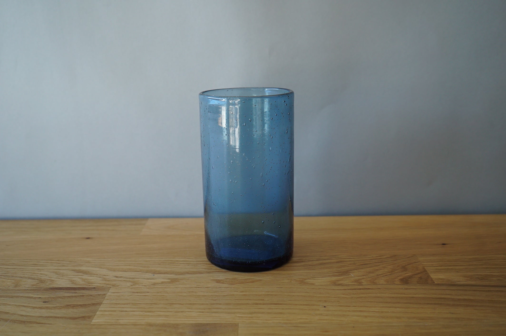 Blue Highball Glass