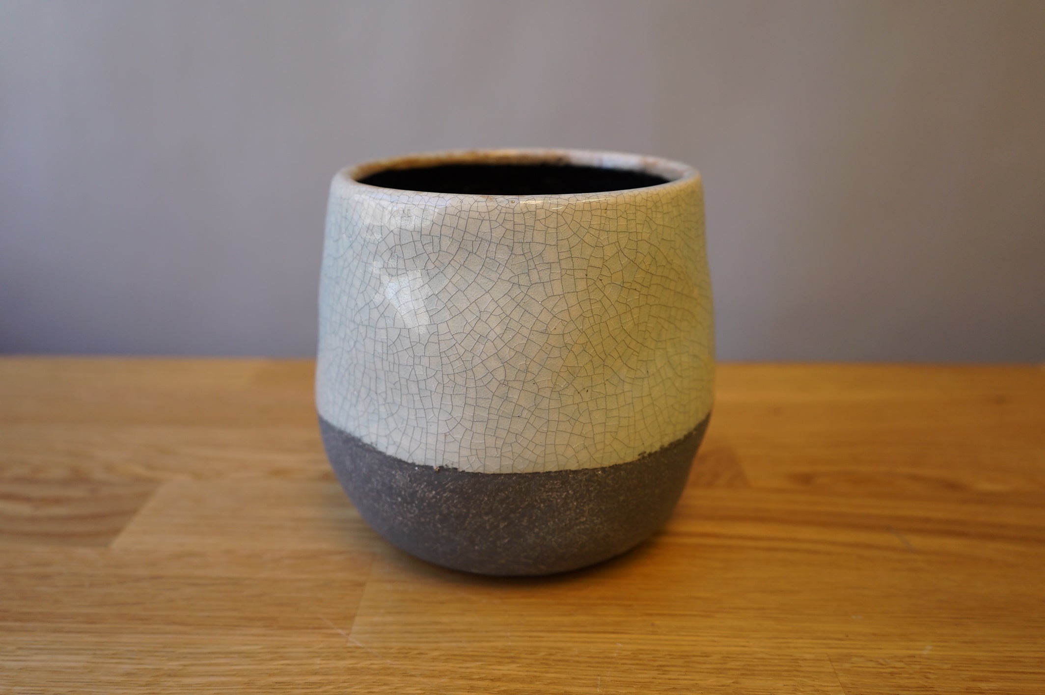 Crackle Planter Pot