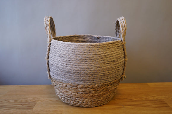 Woven Basket Pot