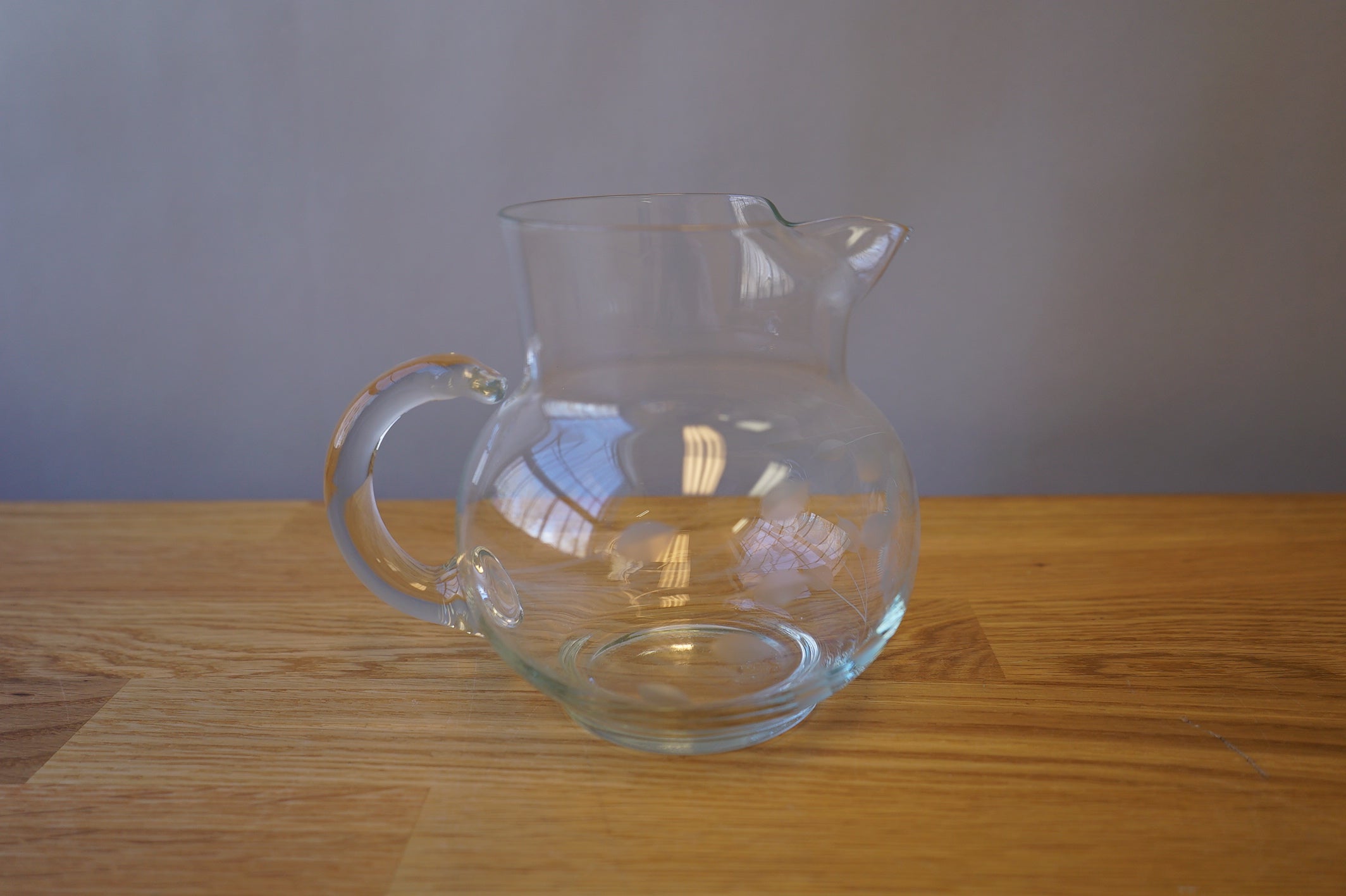 Small Glass Pitcher