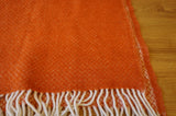 Orange Wool Blanket