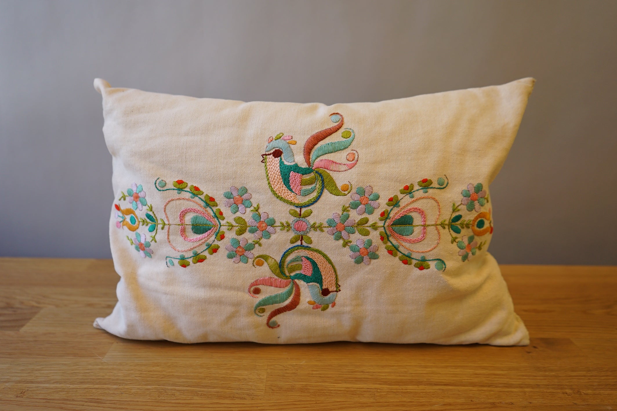 Embroidered Pillow