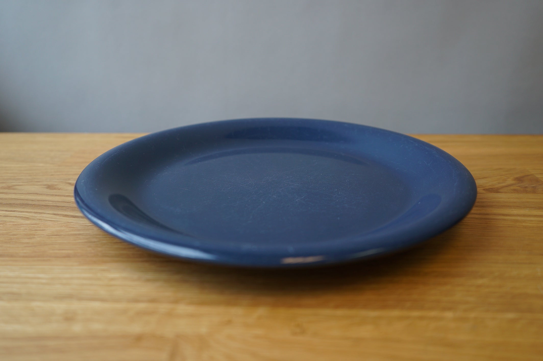 Navy Dinner Plate